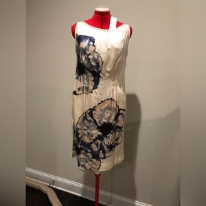 DVF 100% silk shift dress